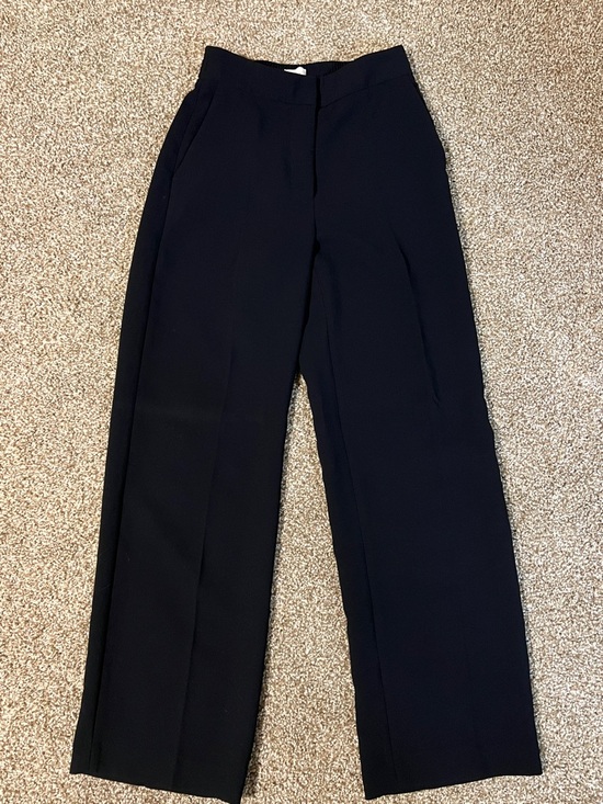 Wilfred Pants - Wilfred Black Wide-Leg Trousers
